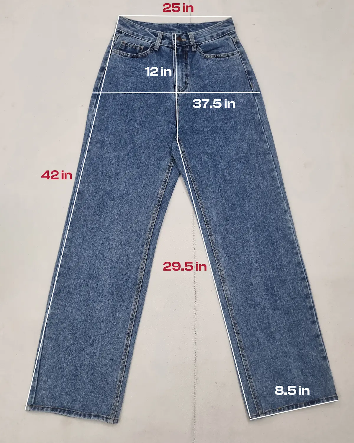 classic blue jeans for girls